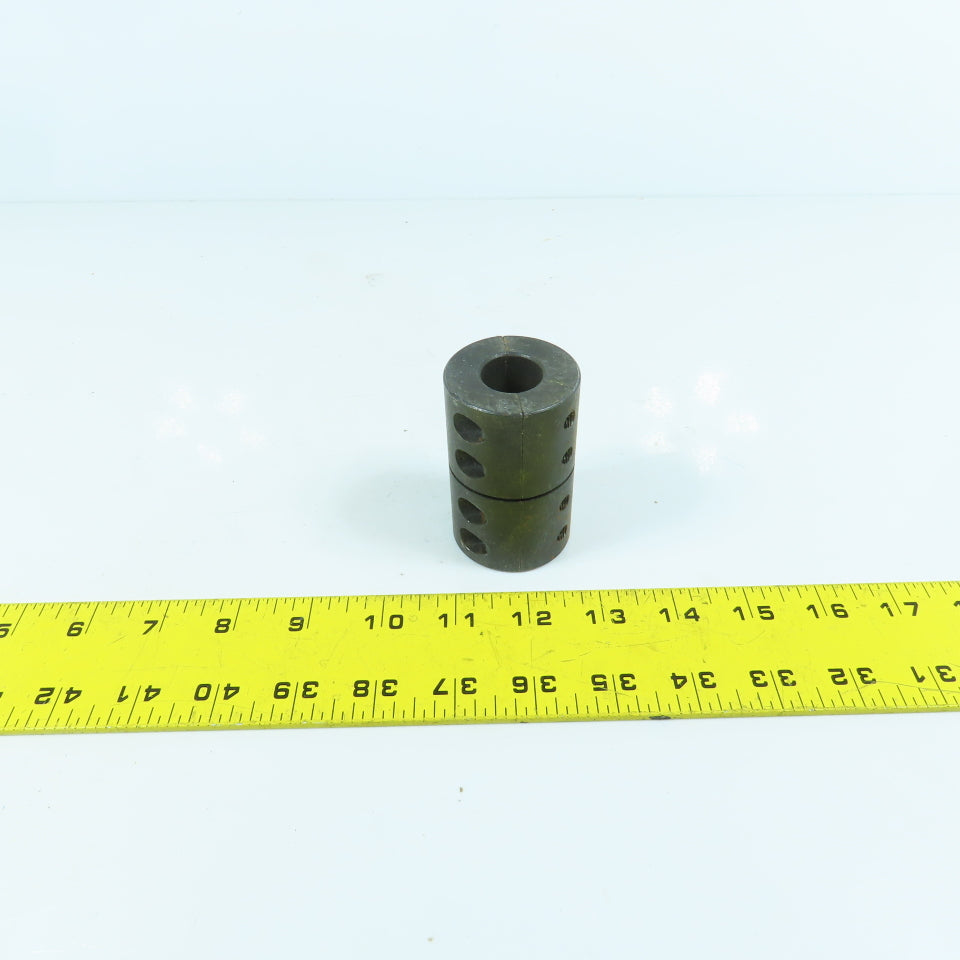 Steel Setscrew Shaft Coupling 7/8" x 7/8" x 2-7/8" OAL