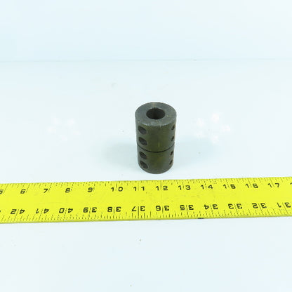 Steel Setscrew Shaft Coupling 7/8" x 7/8" x 2-7/8" OAL