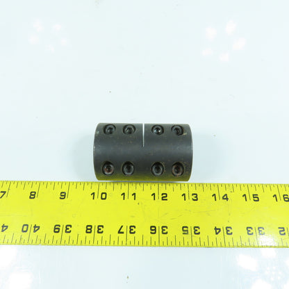 Steel Setscrew Shaft Coupling 7/8" x 7/8" x 2-7/8" OAL