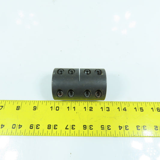 Steel Setscrew Shaft Coupling 7/8" x 7/8" x 2-7/8" OAL