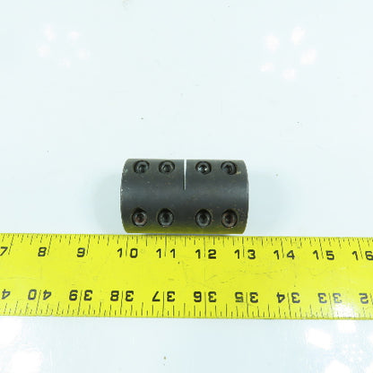 Steel Setscrew Shaft Coupling 7/8" x 7/8" x 2-7/8" OAL