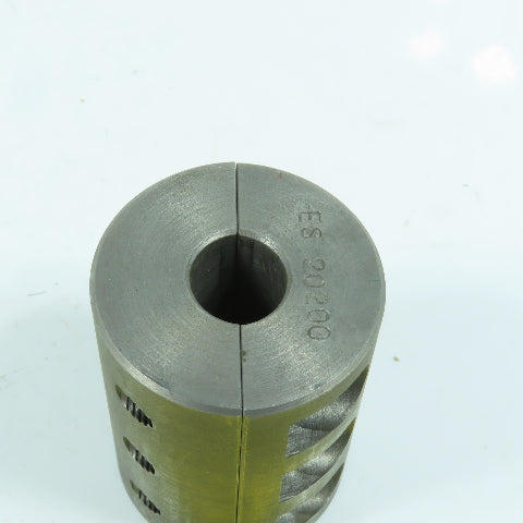 Steel Setscrew Shaft Coupling 15mm x 15mm x 60mm OAL (No Screws)