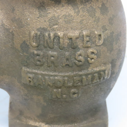 United Brass 1" FNPT Brass Atmospheric Vacuum Breaker