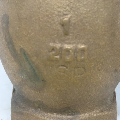 United Brass 1" FNPT Brass Atmospheric Vacuum Breaker