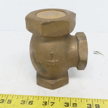 United Brass 1" FNPT Brass Atmospheric Vacuum Breaker
