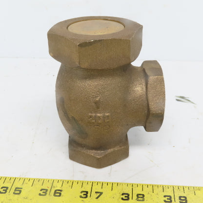 United Brass 1" FNPT Brass Atmospheric Vacuum Breaker