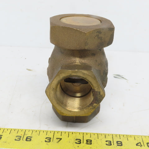 United Brass 1" FNPT Brass Atmospheric Vacuum Breaker