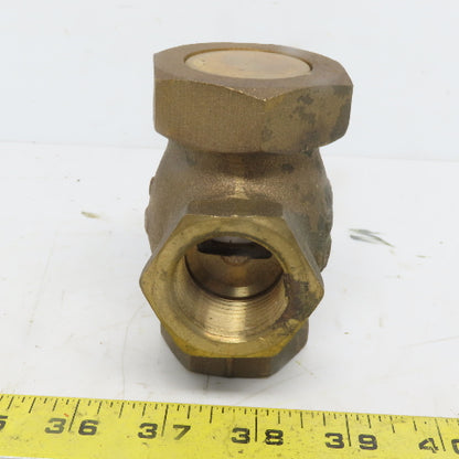 United Brass 1" FNPT Brass Atmospheric Vacuum Breaker