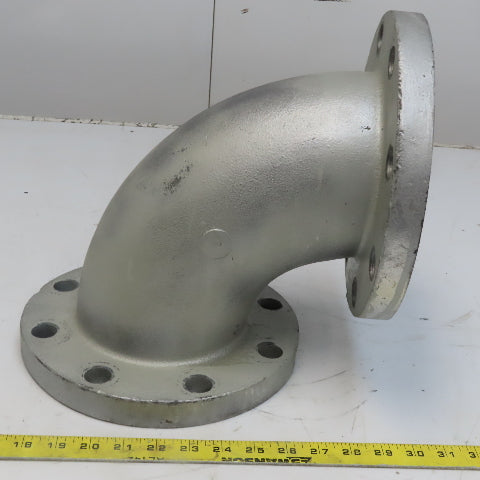 Anvil 90° Elbow Cast Iron 5" Flanged Class 125 W/Liner