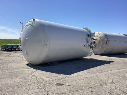 Liquid Nitrogen Double Wall Steel Vertical Tank Approx 20,000 Gallon