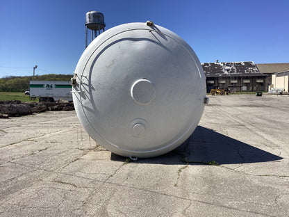 Liquid Nitrogen Double Wall Steel Vertical Tank Approx 20,000 Gallon