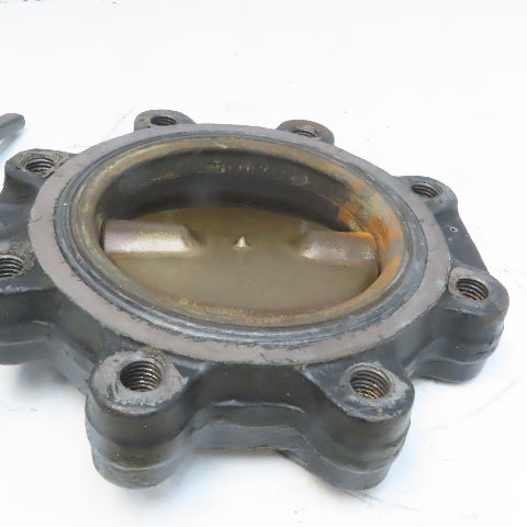 Milwaukee ML223E AS 6" Butterfly Valve Lug Style Ductile Iron W/ Handle