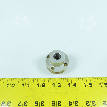 11mm x 11mm Flexible Disc Coupling Aluminum 38mm OD x 40mm OAL