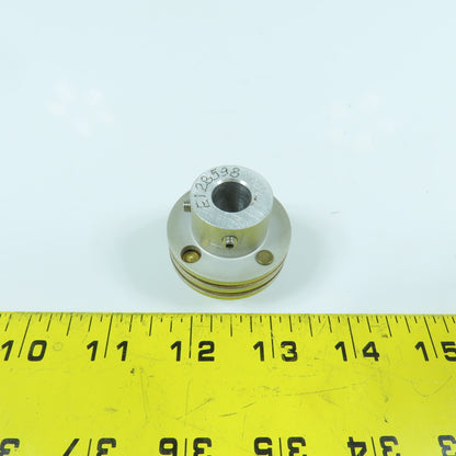 11mm x 11mm Flexible Disc Coupling Aluminum 38mm OD x 40mm OAL