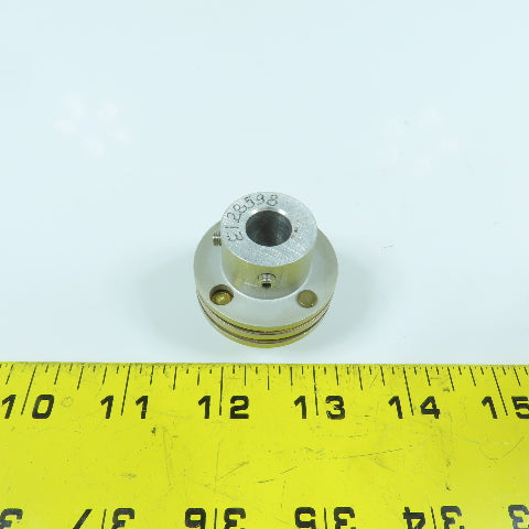 11mm x 11mm Flexible Disc Coupling Aluminum 38mm OD x 40mm OAL
