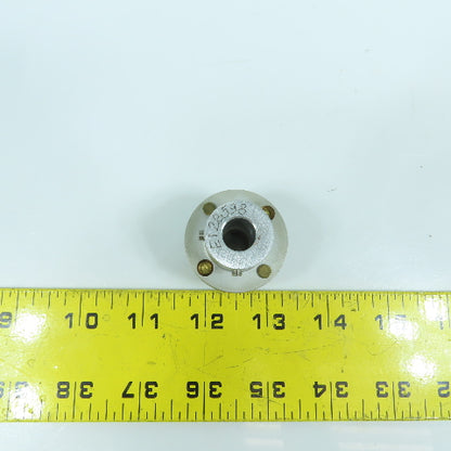 11mm x 11mm Flexible Disc Coupling Aluminum 38mm OD x 40mm OAL
