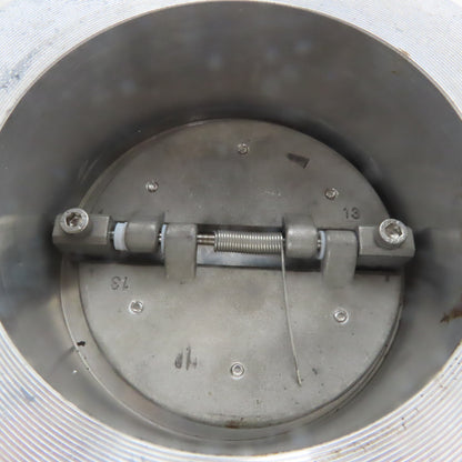 Techno 4" Dual Plate Wafer Style Check Valve Broken Spring