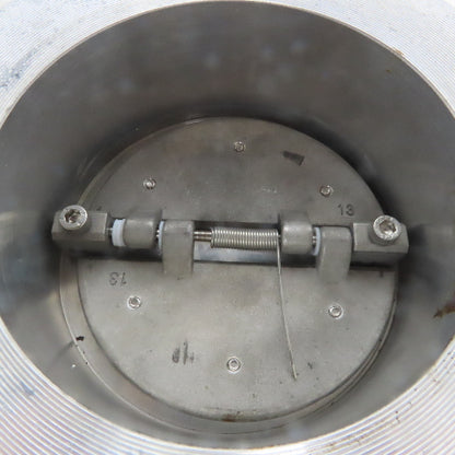 Techno 4" Dual Plate Wafer Style Check Valve Broken Spring