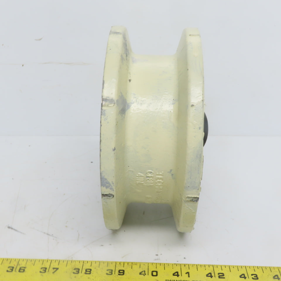 Techno 4" Dual Plate Wafer Style Check Valve Broken Spring