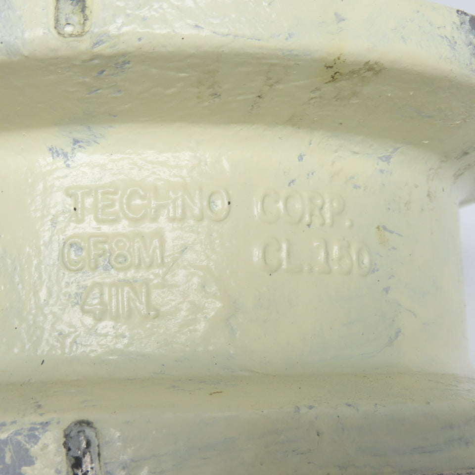 Techno 4" Dual Plate Wafer Style Check Valve Broken Spring