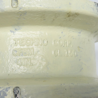 Techno 4" Dual Plate Wafer Style Check Valve Broken Spring