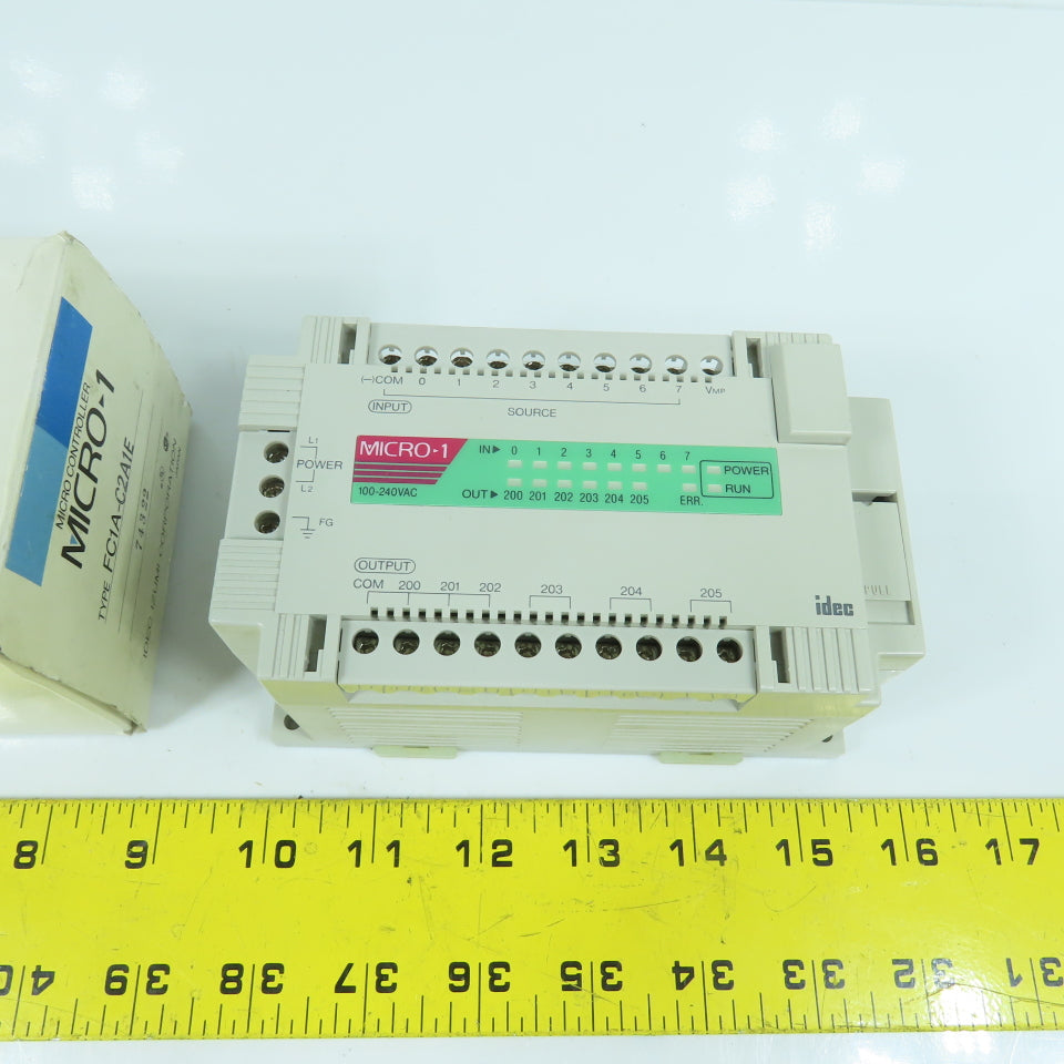 Idec FC1A-C1A1E Micro-1 Base Controller PLC 100-240VAC 50/60HZ