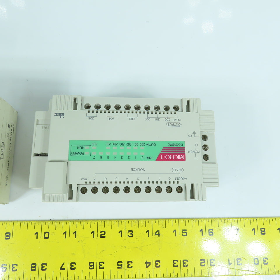 Idec FC1A-C1A1E Micro-1 Base Controller PLC 100-240VAC 50/60HZ