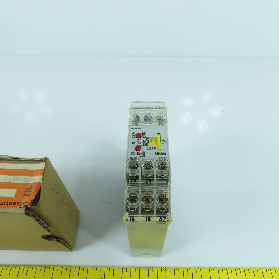 E Dold & Sohne MK9908.82 Time Delay Relay 92-127V 0.05-1.5-30 Sec