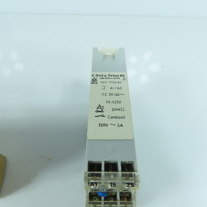 E Dold & Sohne MK9908.82 Time Delay Relay 92-127V 0.05-1.5-30 Sec