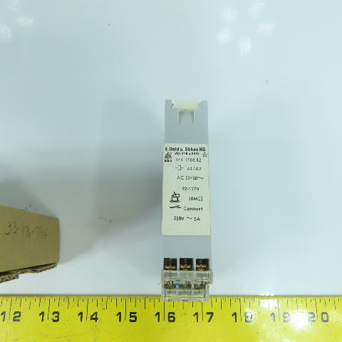 E Dold & Sohne MK9908.82 Time Delay Relay 92-127V 0.05-1.5-30 Sec