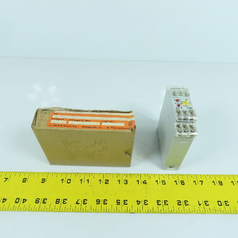 E Dold & Sohne MK9908.82 Time Delay Relay 92-127V 0.05-1.5-30 Sec