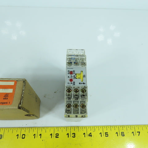 E Dold & Sohne MK9908.82 Time Delay Relay 92-127V 0.5-10 Seconds