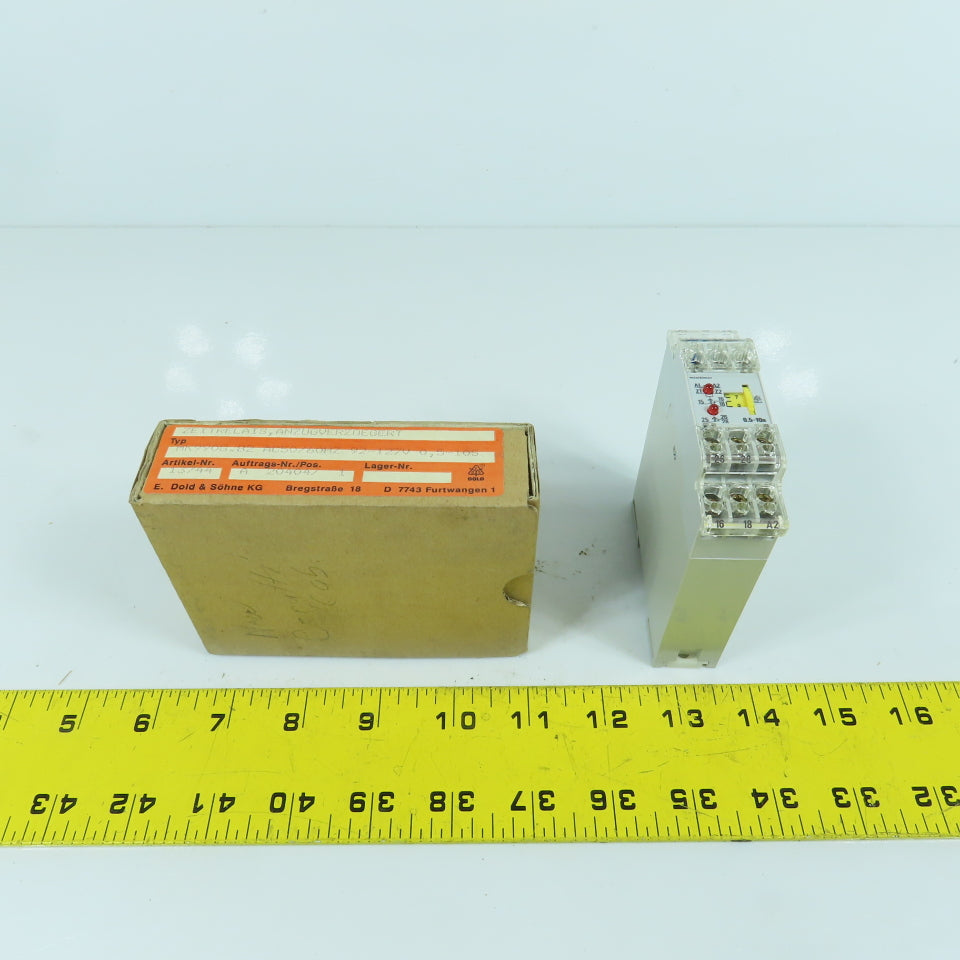 E Dold & Sohne MK9908.82 Time Delay Relay 92-127V 0.5-10 Seconds