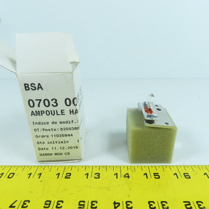 BSA 0703-0000-DC 8205380393-0001 Ampoule Halogene Regelee Bulb
