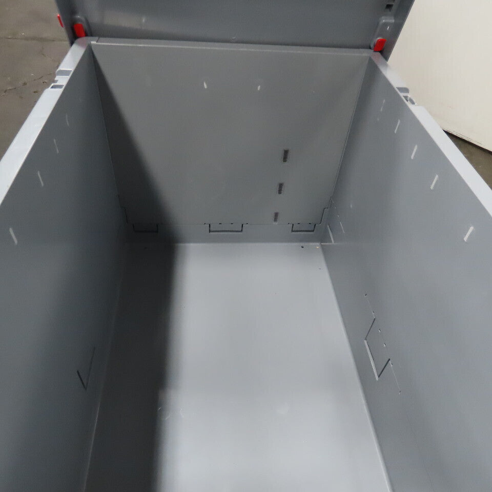 Auer IBC 500 32" x 48" x 27-1/2" Tall Foldable IBC Tote Box Lot Of 5