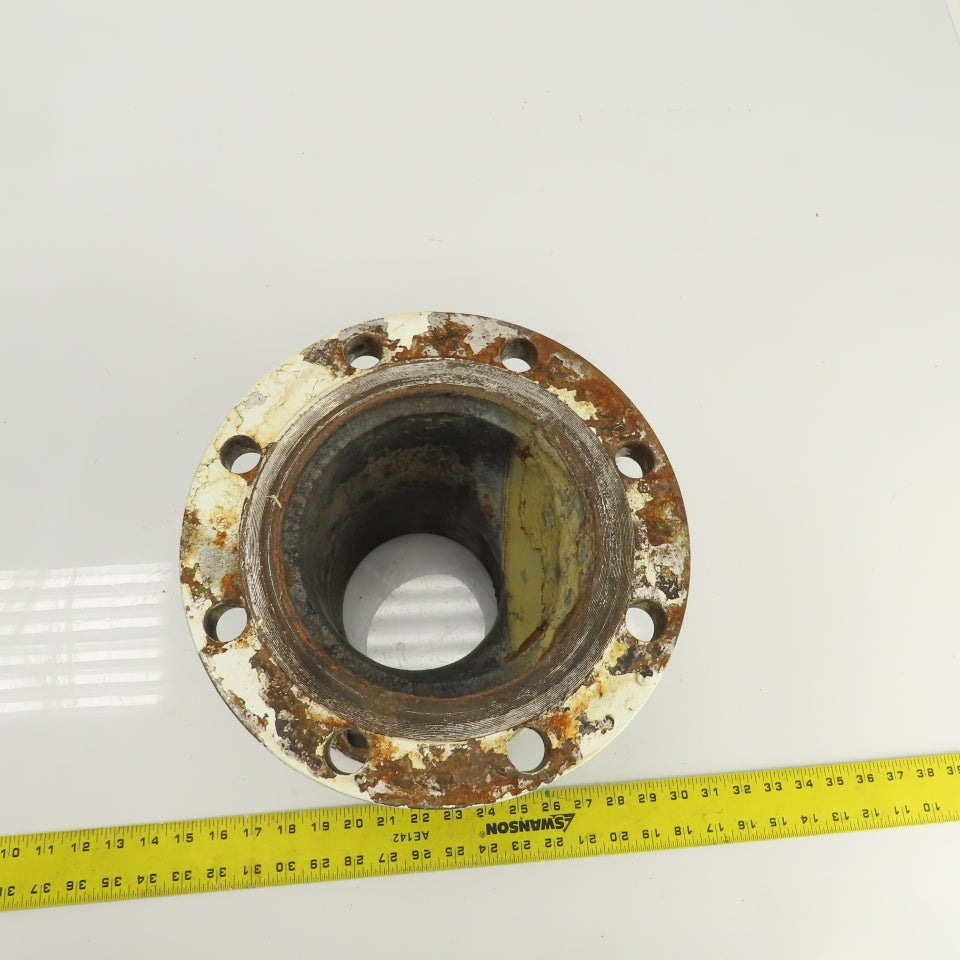 5" x 6-3/4" Flanged Cast Iron Offset Eccentric Pipe Reducer Coupling