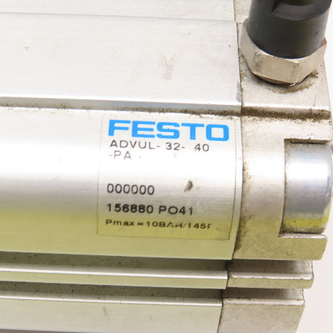 Festo ADVUL-32-40-PA 32mm Bore 40mm Stroke Double Acting Air Cylinder