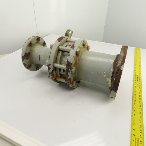 Keystone 176-810-004 4" x 6-1/2" Cast Iron Reducing Coupling W/ 6" Check Valve
