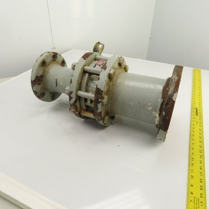 Keystone 176-810-004 4" x 6-1/2" Cast Iron Reducing Coupling W/ 6" Check Valve