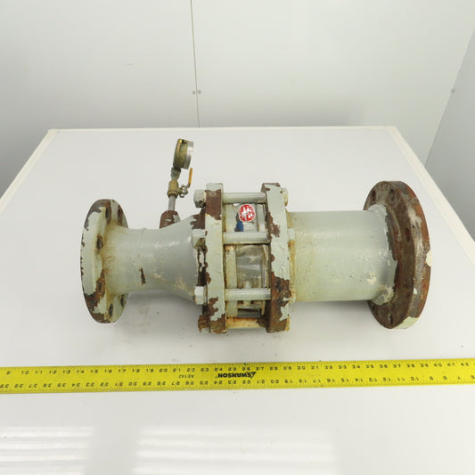 Keystone 176-810-004 4" x 6-1/2" Cast Iron Reducing Coupling W/ 6" Check Valve