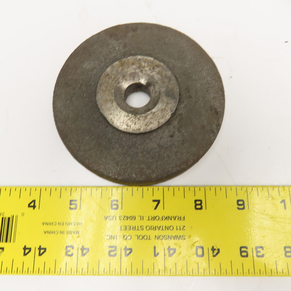 4-1/2" x 9/16" Thick Cast Iron Round Machine Target Lot Of 3