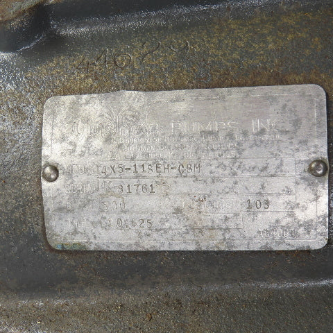 Gusher 4X5-11SEH-CBM Horizontal Centrifugal Pump 500GPM 10-5/8" Impellor