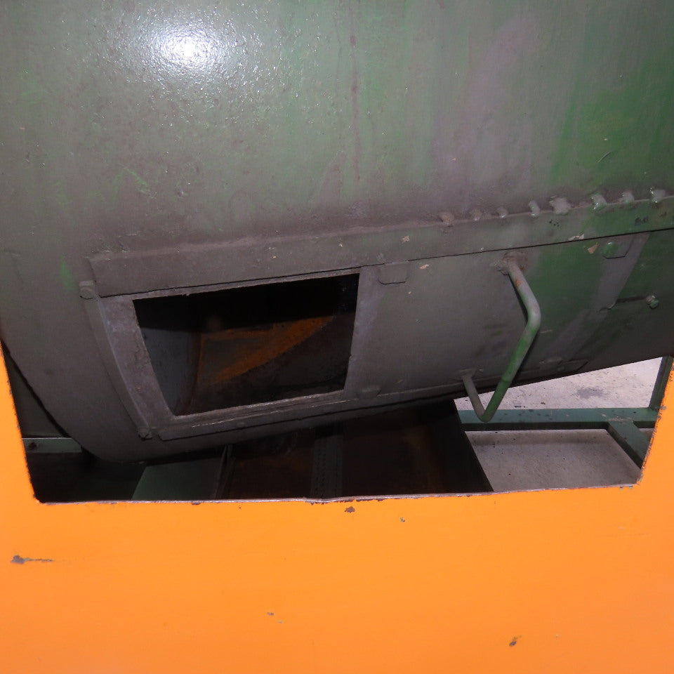 24" ID x 80" L Rotary Auger Centrifugal Trommel Sifter 8RPM 208-480V 3/16" Mesh