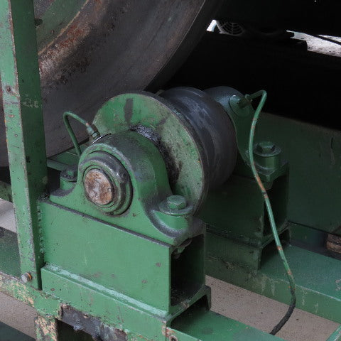 24" ID x 80" L Rotary Auger Centrifugal Trommel Sifter 8RPM 208-480V 3/16" Mesh