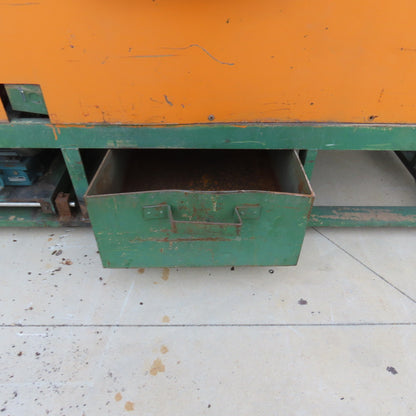 24" ID x 80" L Rotary Auger Centrifugal Trommel Sifter 8RPM 208-480V 3/16" Mesh
