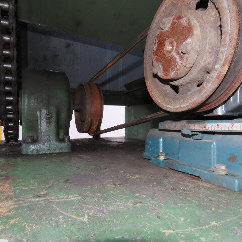 24" ID x 80" L Rotary Auger Centrifugal Trommel Sifter 8RPM 208-480V 3/16" Mesh