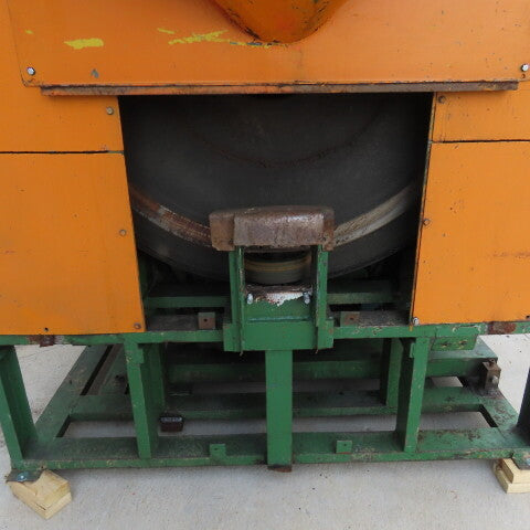 24" ID x 80" L Rotary Auger Centrifugal Trommel Sifter 8RPM 208-480V 3/16" Mesh