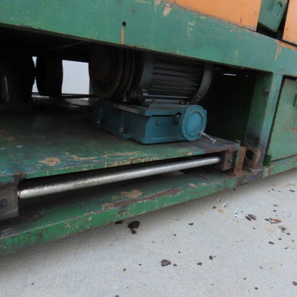 24" ID x 80" L Rotary Auger Centrifugal Trommel Sifter 8RPM 208-480V 3/16" Mesh