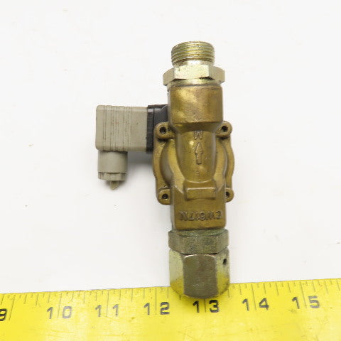 Buschjost 8240214.9101 G1/2" Brass Indirect Acting Solenoid Valve 24VDC Coil