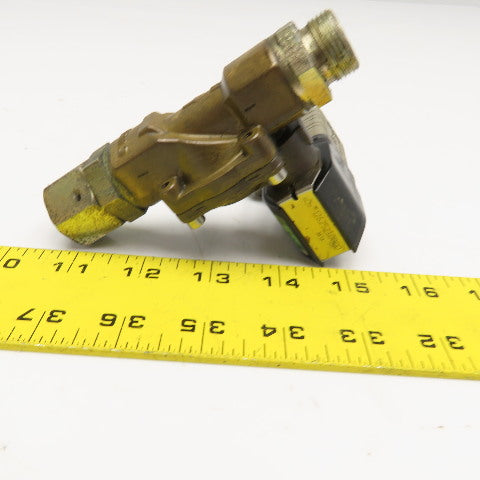 Buschjost 8240214.9101 G1/2" Brass Indirect Acting Solenoid Valve 24VDC Coil